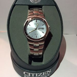 Citizen Men's Eco-Drive Corso Stain,Steel Watch